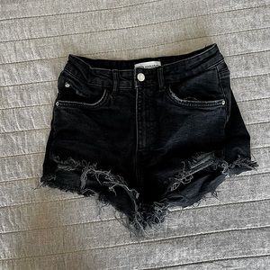 Black shorts by Zara
